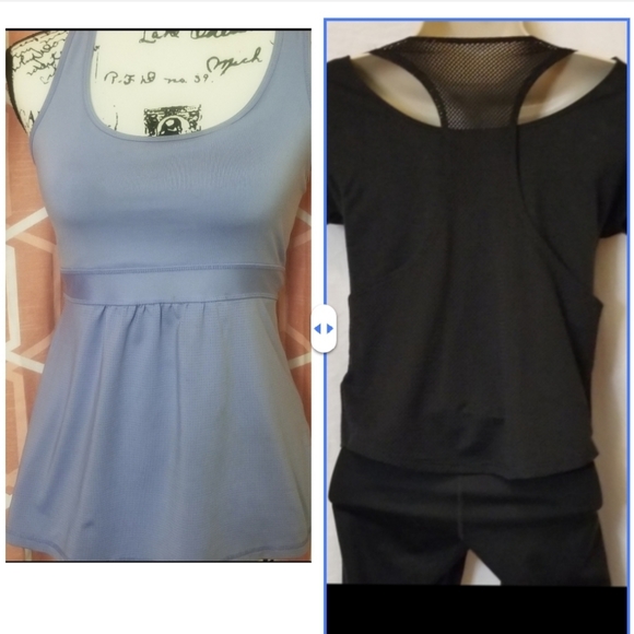 🏅Womens NWOT Avia Crop Top,  Dolfin Bike Shorts & Zella Top🎋 - Picture 13 of 16